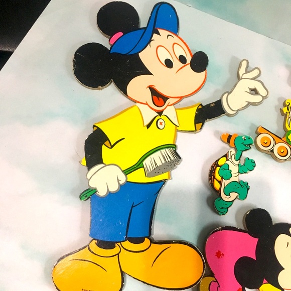 WALT DISNEY VINTAGE 1950’s WALL ART Decor Bundle - Picture 3 of 13